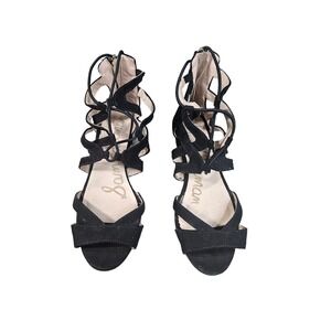 COPY - Sam Edelman womens black pump wedge size 3